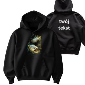 #15 Bluza z kapturem motyw rybny - dorsz